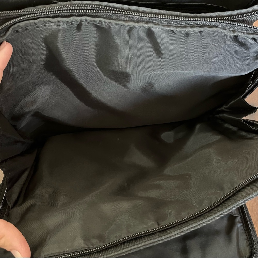 Francesco Biasia black nylon lap top work bag - Picture 11 of 14